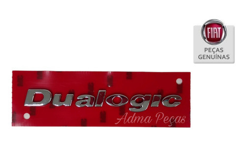Emblema Dualogic Paralama Fiat Stilo 2009 2010 2011 Original 1