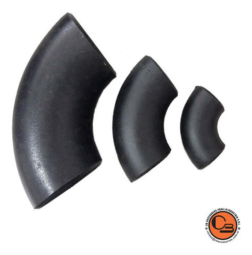 Codo Radio Largo 90º 4 Pulgadas Standard Curva Para Soldar 1