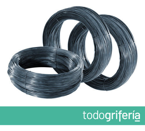 Alambre Negro De Fardo Recocido Nº 16 Rollo X 1kg 1