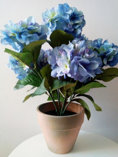 Hortensia Artificial Decoración Importada 1