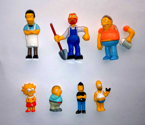 Lote Muñecos Los Simpsons Del Chocolate Jack 0