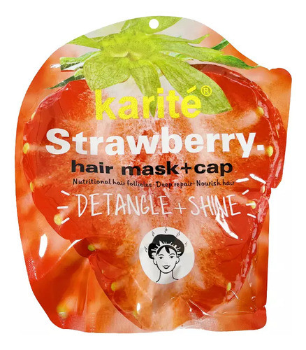 Karite Strawberry Mascara Capilar + Gorro De Baño 0