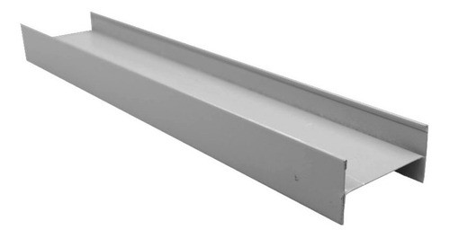 Perfil Divisória Naval Travessa H-ntr 1185mm Cinza Ocidente 1