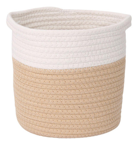Cesta De Corda Tecida Para Brinquedos De Bebê, Cesta De L 0