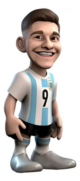 Figura Minix Julian Alvarez Selección Argentina Afa 12 Cm 0