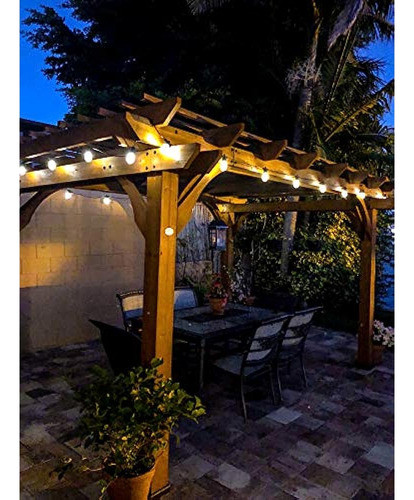 Brightech Ambience Pro Guirnalda De Luces Led Solares Imperm 1