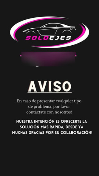 Eje Trasero Ford Fiesta Kinetic Original 1 Eje Trasero Ford Fiesta Kinetic Original 1