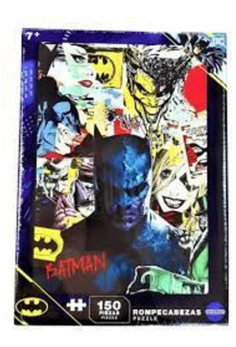 Puzzle Rompecabezas Batman Dc Comics 150 Piezas Colecciona 0