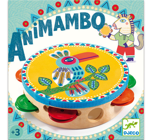 Instrumento Niños - Animambo Pandereta  - Djeco - 0