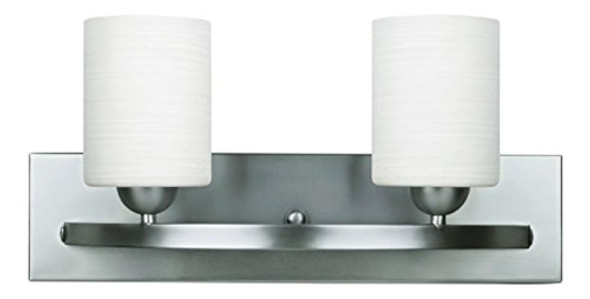 Hampton 2 Luz Baño Vanidad Luz Acabado Peltre Cepillado Ivl3 0