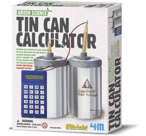 4m Kit Manualidades Crea Una Calculadora Con Latas (5548) 0