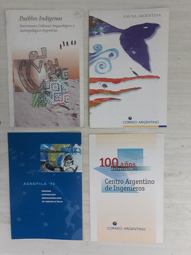 Volantes Filatélicos - Lote De 10 Folletos (1994/95) 1