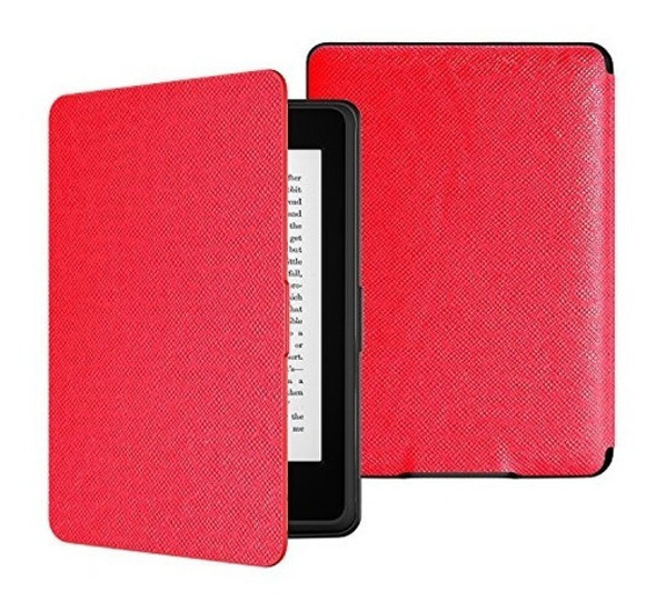 Funda Moko Para Kindle Paperwhite, Cubierta De Cuero De La P 0