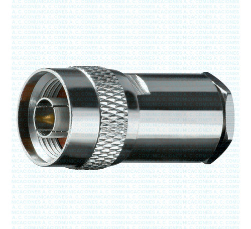 Conector Macho N Cable Rg-58 Soldar Fact. Cuot. 0