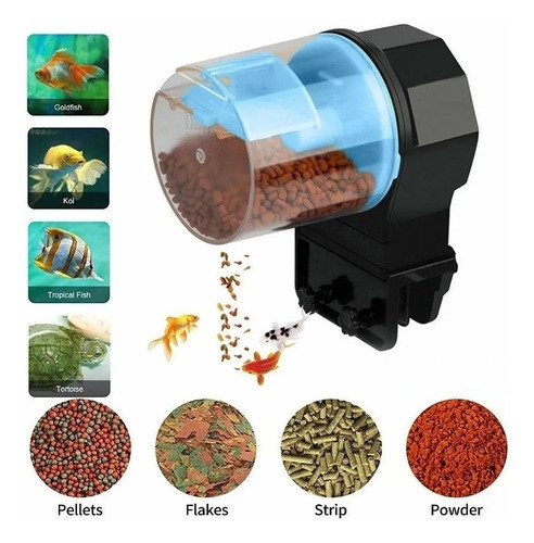 Alimentador Automático De Peixes, 3 Métodos De Alimentação 1