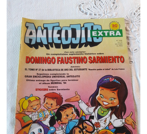 Revista Anteojito N° 1538 30/8/1994 Completa 0