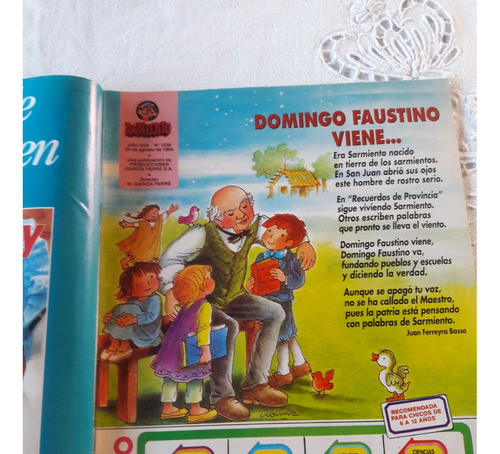 Revista Anteojito N° 1538 30/8/1994 Completa 1