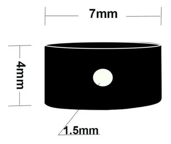 740 Peças Miçanga Infantil Letra Dourada 7mm 100g Pulseira 1