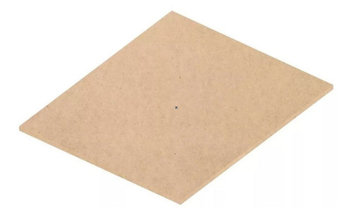 Chapa Em Mdf Crú 6mm  40x40cm  Kit 08 Chapas 1