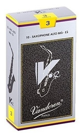 Vandoren Sr613 Alto Sax V.12 Reeds Strength 3 Box Of 10mus 0