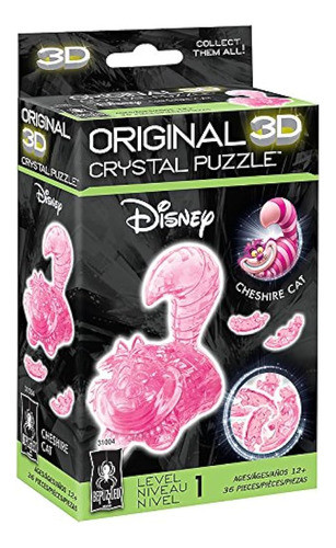 Bepuzzled Original 3d Crystal Cheshire Cat Puzzle 36 Piezas 0