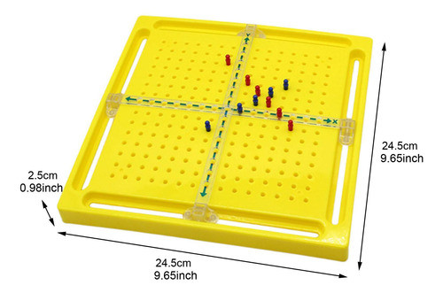 Geoboards De Madeira Equação Linear Ferramenta De 1