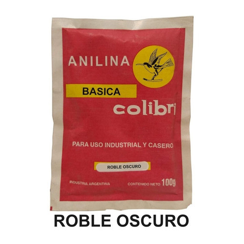 Anilina Basica Colibri X 100 Grs Roble Oscuro 0