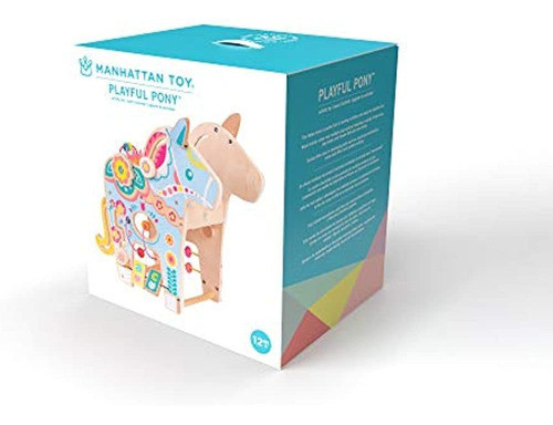 Manhattan Toy Juguetón Pony Wooden Toddler Activity Centre 1