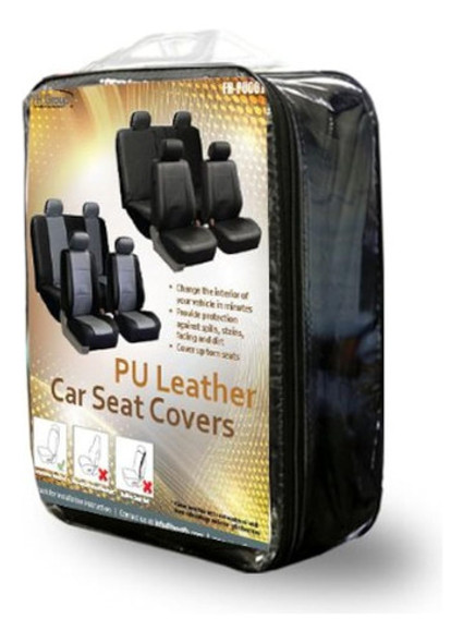 Fh Group Front Set Fundas De Asiento De Coche De Piel Sintét 1 Fh Group Front Set Fundas De Asiento De Coche De Piel Sintét 1