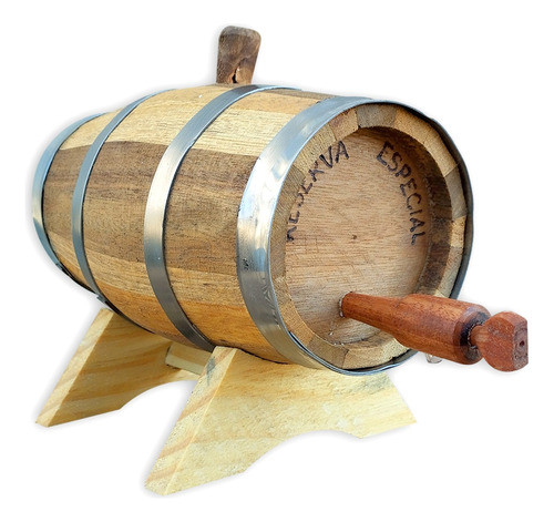 Barril Corote Carvalho 1 Litro Pinga Cachaça Promoção 0