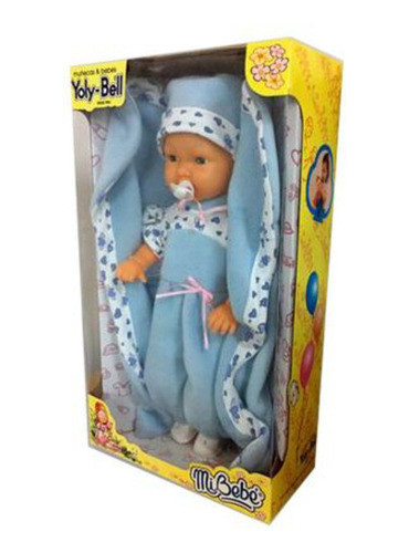 Mi Bebe Mediano Con Ropa Polar 42cm Yoly-bell - 1227 0