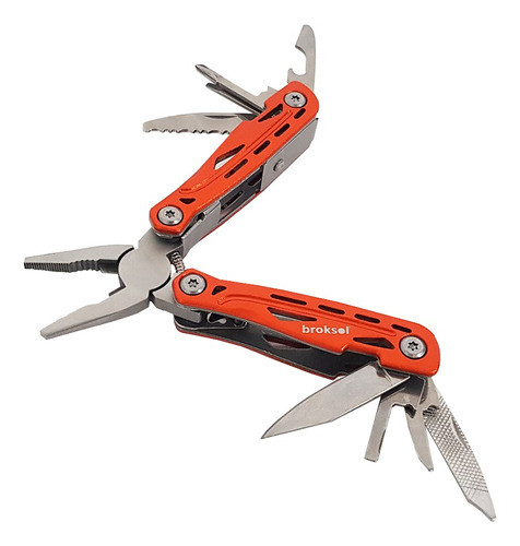 Pinza Multiuso 10 Elementos Camping Herramientas Broksol 0