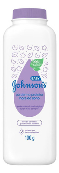 Talco Inf Johnsons Baby 100g Hora Sono 0