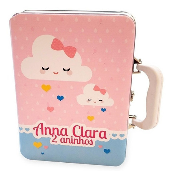 Álbum C/ Cx Alça Chuva De Amor 50 Fotos 10x15 - C/ Nome 0