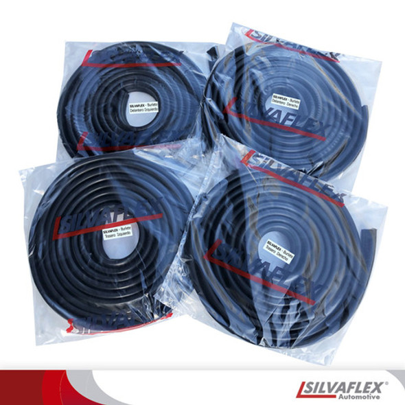 Burletes Para Las 4 Puertas Ford Taunus M/n (kit 4 Unidades) Silvaflex 1