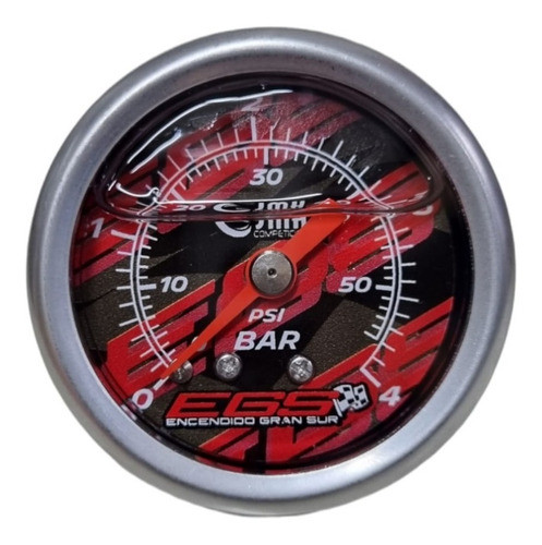 Reloj Presion Combustible Dosador 50 Psi 40mm Competicion 0