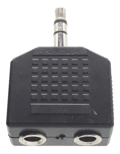 Plug Adaptador Duplicador Splitter Fone P2 Duplo Estereo 1