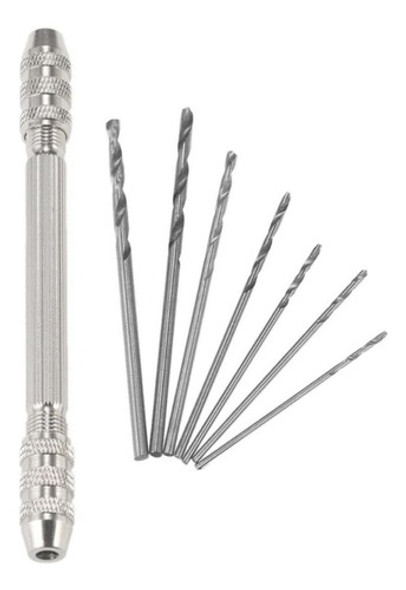 Mandril 4 Pontas Trocáveis Reversíveis+7brocas Ourives/fogão 0 Mandril 4 Pontas Trocáveis Reversíveis+7brocas Ourives/fogão 0