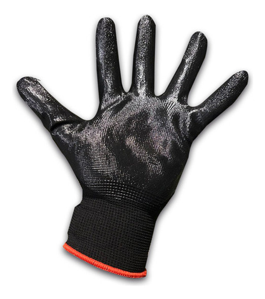 Guantes De Trabajo De Nitrilo Antideslizante Off 3 Unidades 1