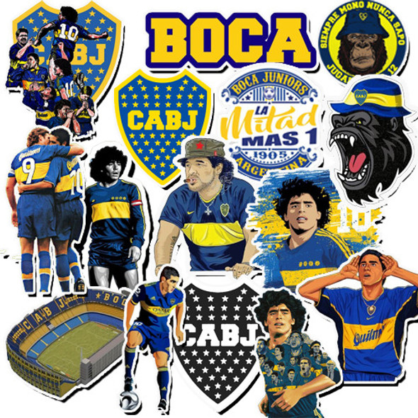 Pack De Stickers De Boca Juniors Por 15 Unidades 0