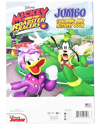 Upd Mickey & Roadster Racers Jumbo Coloring Book 1