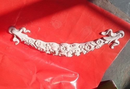 Frisos Aplique De Cemento Ristra De Flores Moldura 1
