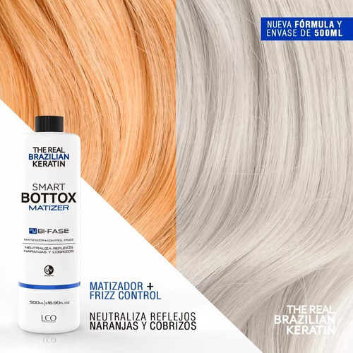 Bottox Matizador Azul X 500ml The Real Brazilian 1