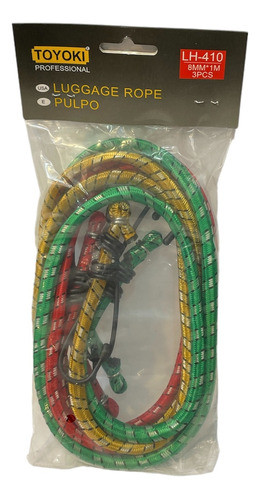 Pulpos X3 Unidades Elásticos 1 Metro De Largo Nuevos 0