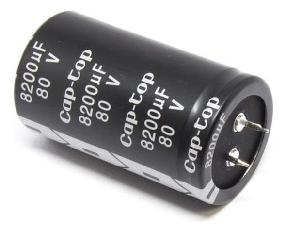 Capacitor Electrolitico Snap 8200uf 80v 0