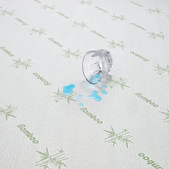 ~? Protector De Colchón De Bambú Resistente Al Agua Niagara 1