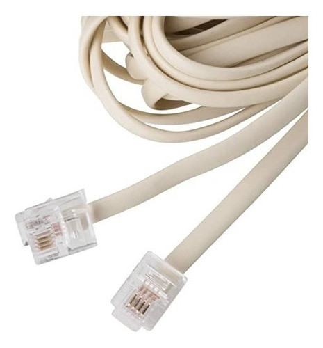 Cable De Linea Telefonica Para Casa Y Oficina 10 M T3809 0