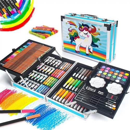 Valija De Pintura Infantil - Color Vibrante Y Creativo 1