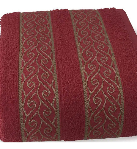 Toalha De Rosto Oasis Vermelho Diannele 1