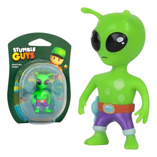 Figura Coleccionable Stumble Guys Alien 5cm P.m.i Sg2010 1